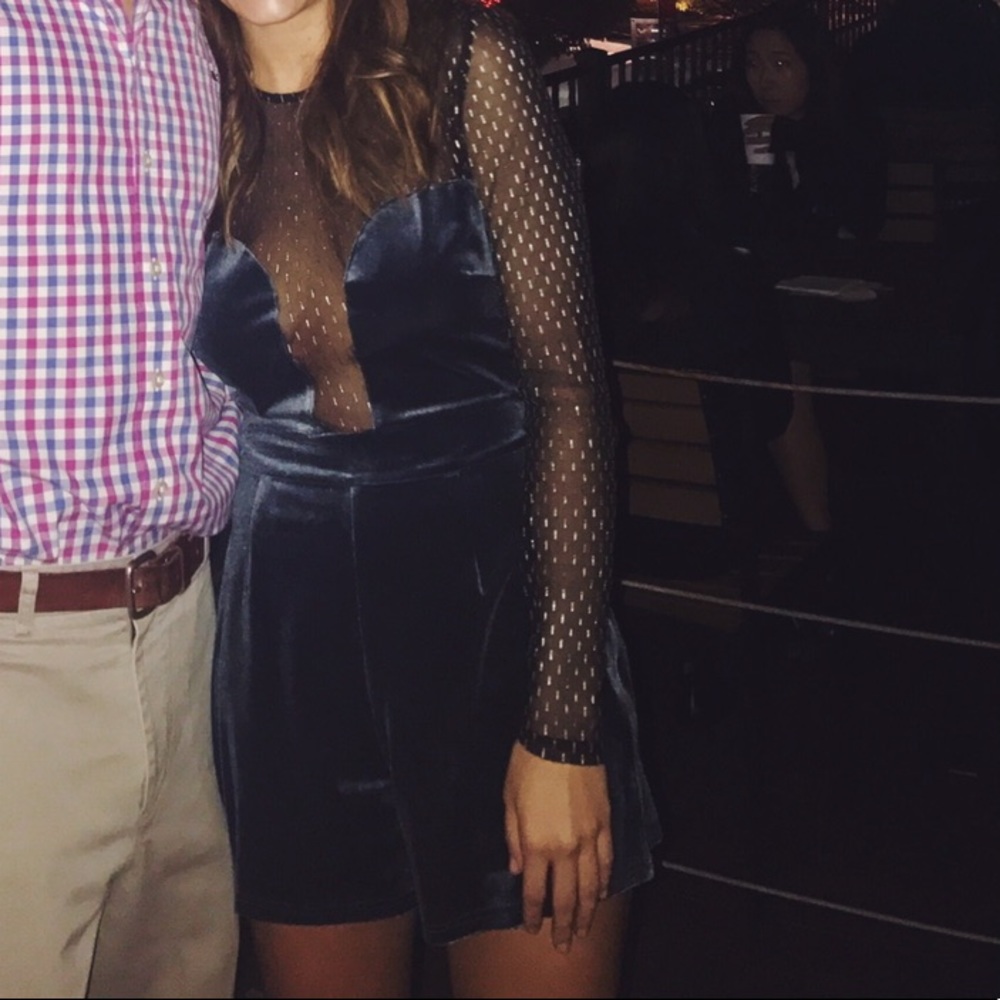 WYLDR Velvet Romper